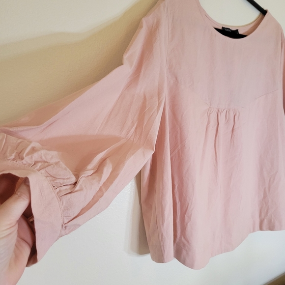 NWT Zanzea 4XL Pink Casual Top 100% Cotton - Picture 2 of 8